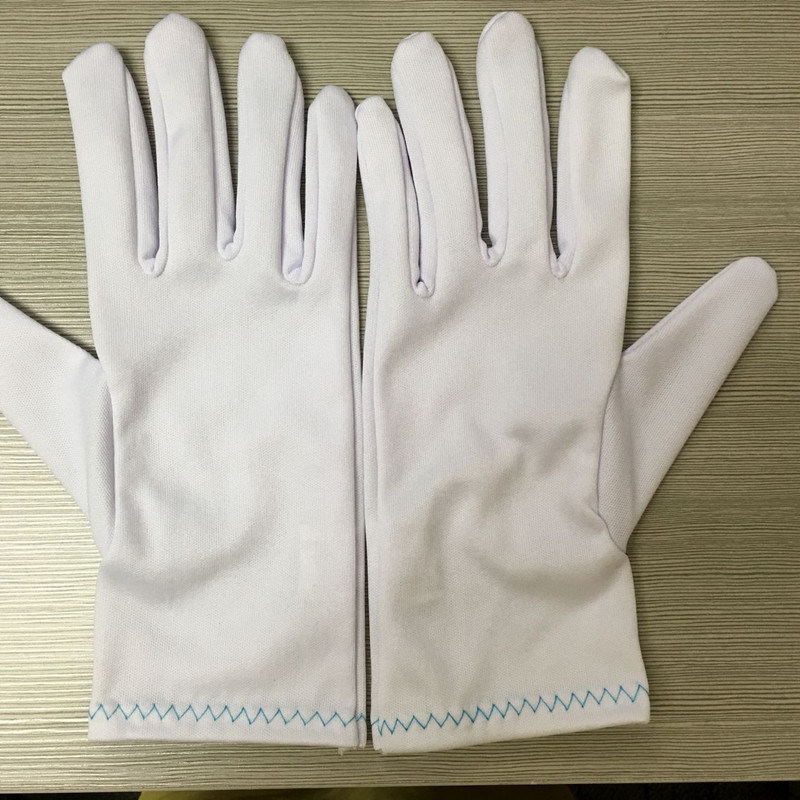 Dust Free Cleanroom Nylon Microfiber Gloves