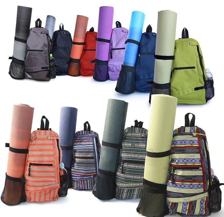 Xiamen Factory Custom Logo Cheap Yoga Mat Sling Backpack for Sports Travel