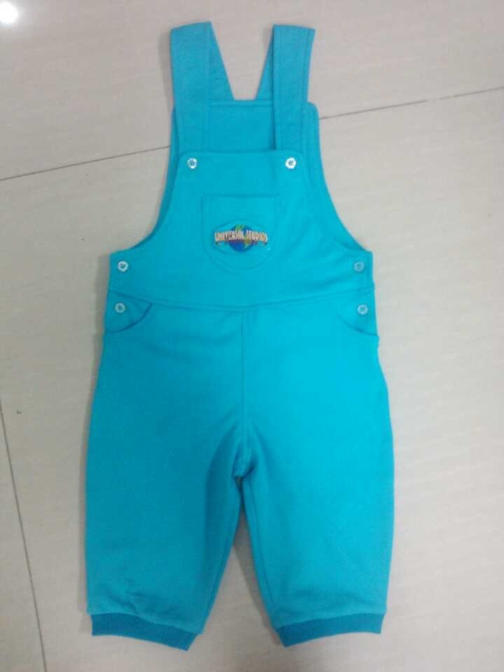 Hot Sale Babies Blue Cotton Suspenders