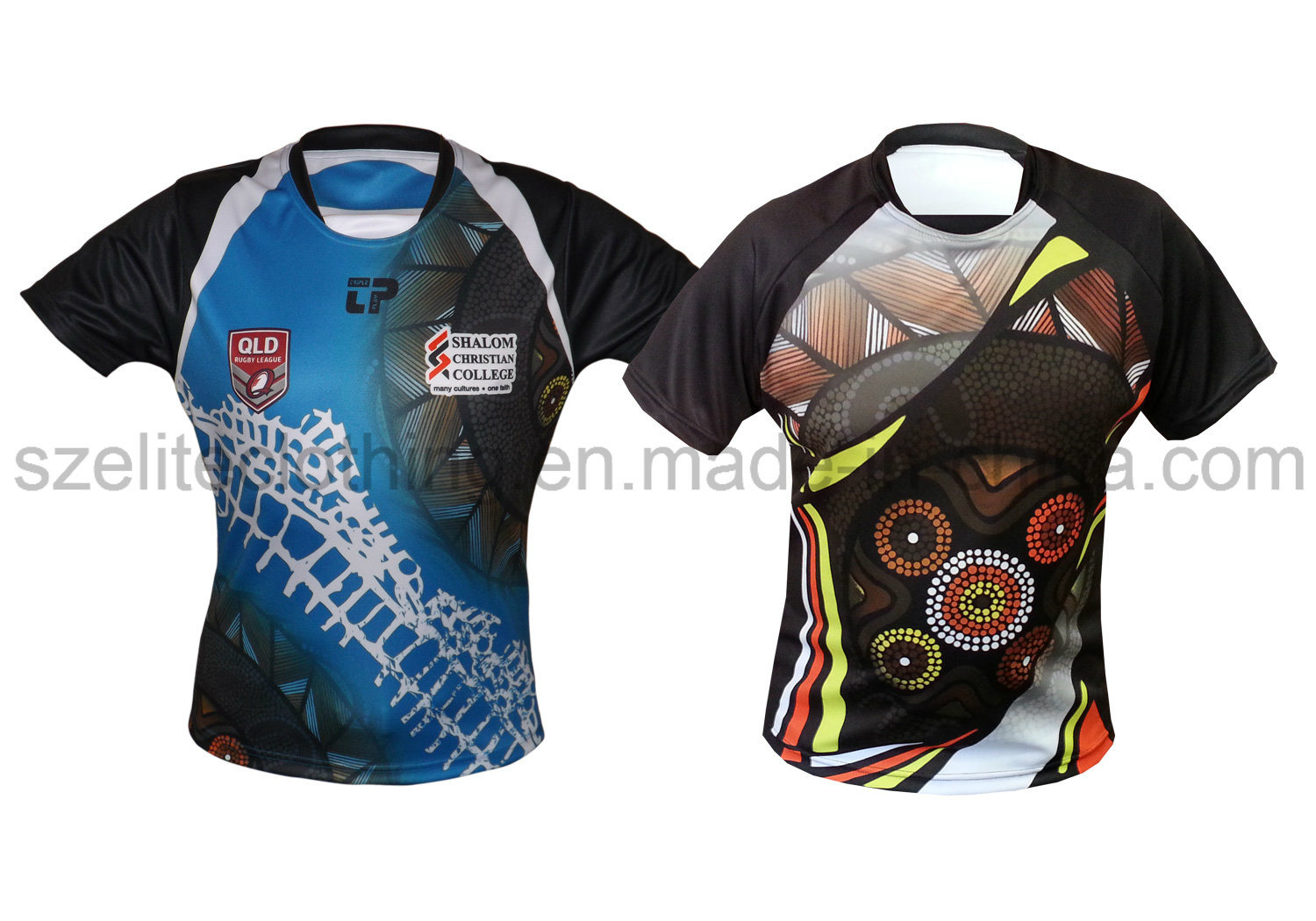 Men Sublimation Polyester Rugby Shirts (ELTRJJ-62)