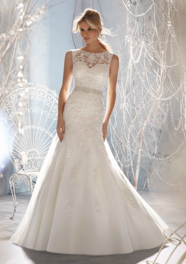 Beaded A-Line Style Best Selling Bridal Wedding Dresses (WMA3049)