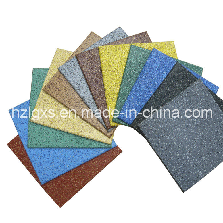 EPDM Granules Rubber Flooring Tiles Rubber Mats, Rubber Carpet