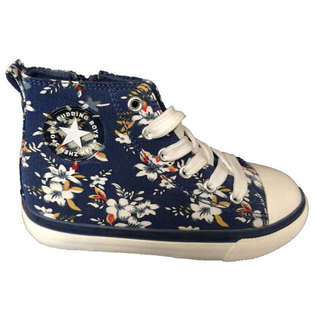 Factory Wholesale High Quality Casual Style Canvas Shoes for Children