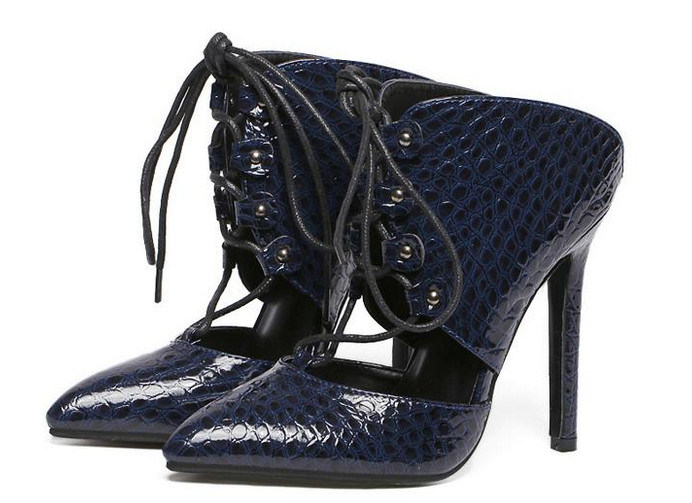Sex High Heel Women Shoes with Lace-up (HC 07)