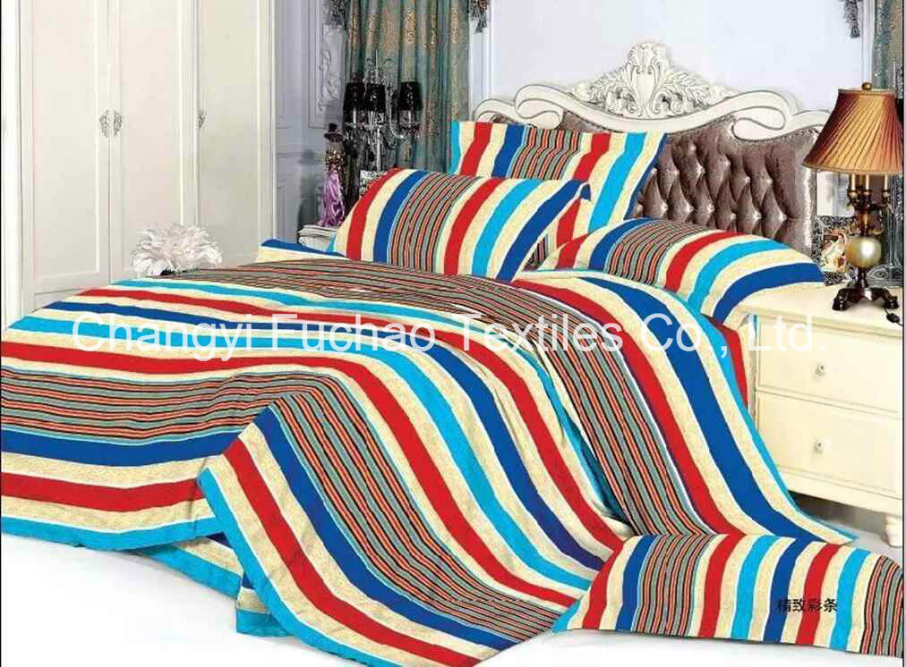 Quality Poly/Cotton Disperse Printing Bedding Set