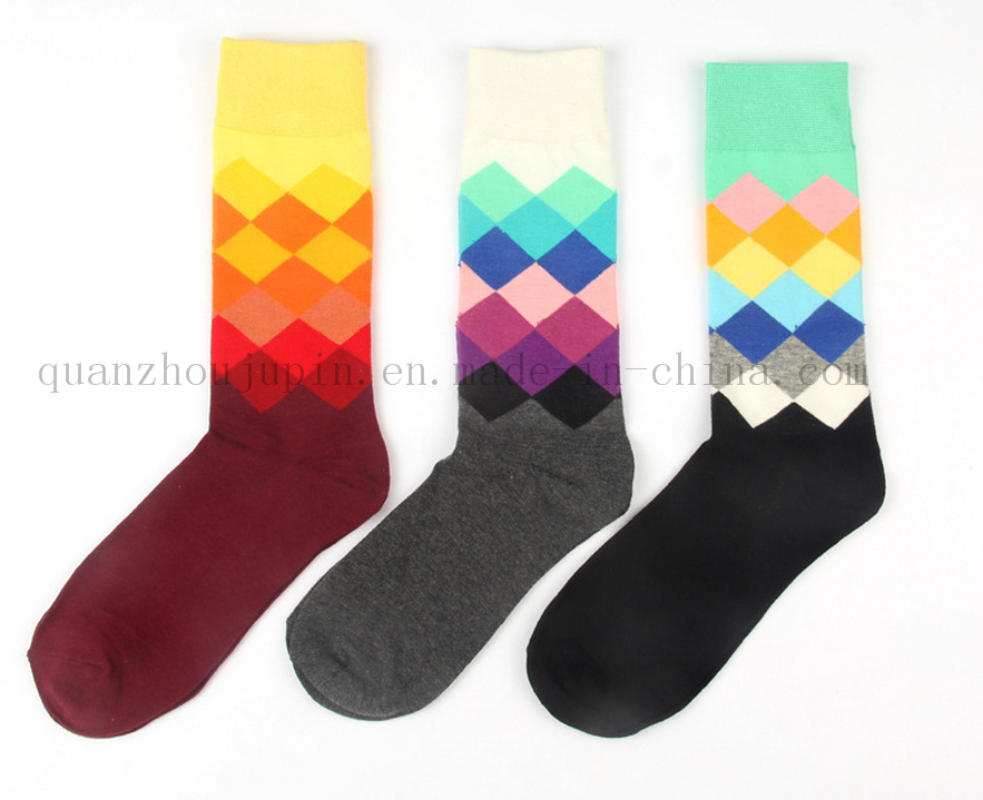 OEM Hot Sale Colorful Cotton Soft Socks for Promotion