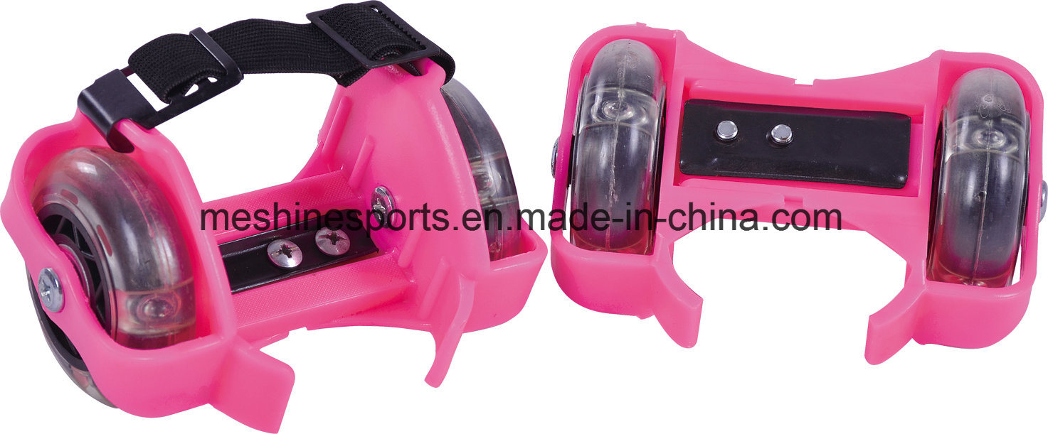 Ce Approval Two-Wheel Adjustable Flashing Roller Shoes for Skate