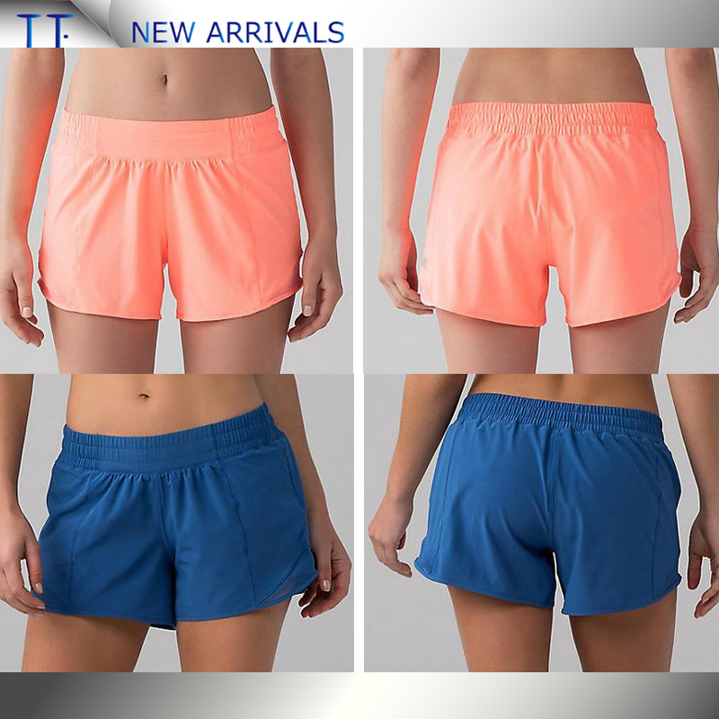 Compression Material High Waist Yoga Sports Shorts Wholesale