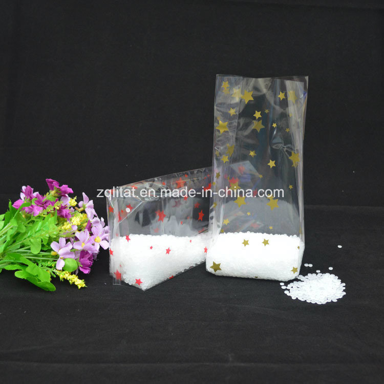 Transparent OPP Side Gusset Food Packaging Plastic Bag with Printed