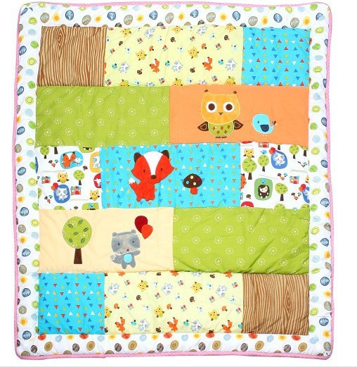 2016 Baby Quilt Patterns Colorful Animals Design Lovely for Baby