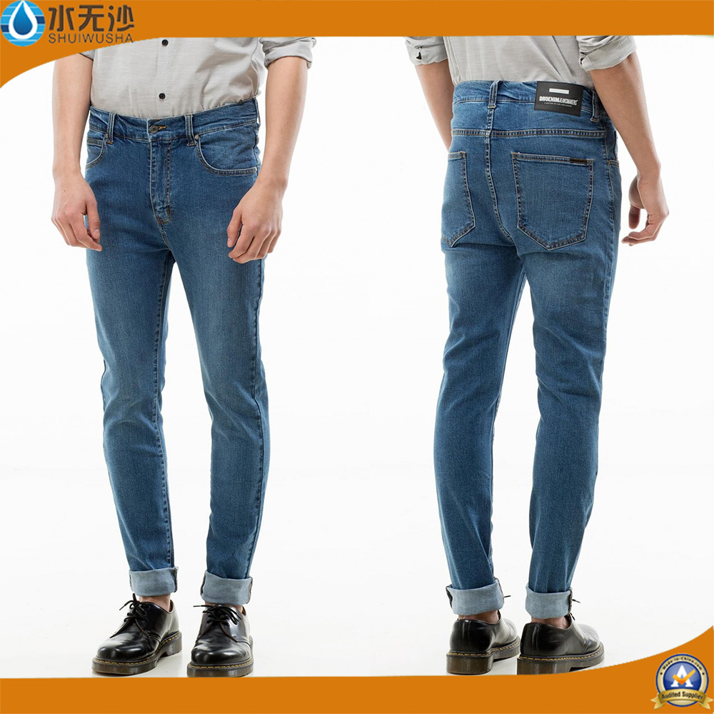 Factory OEM Fashion Men Denim Jeans Basic Skinny Denim Pants