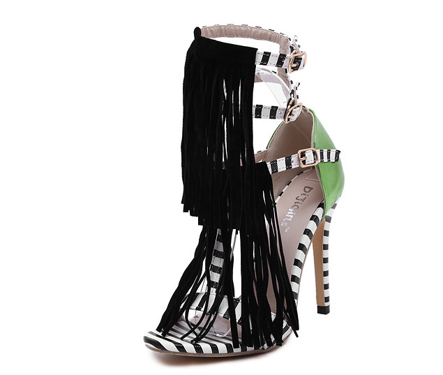 New Design Fashion High Heeled Ladies Sandals (Y 56)