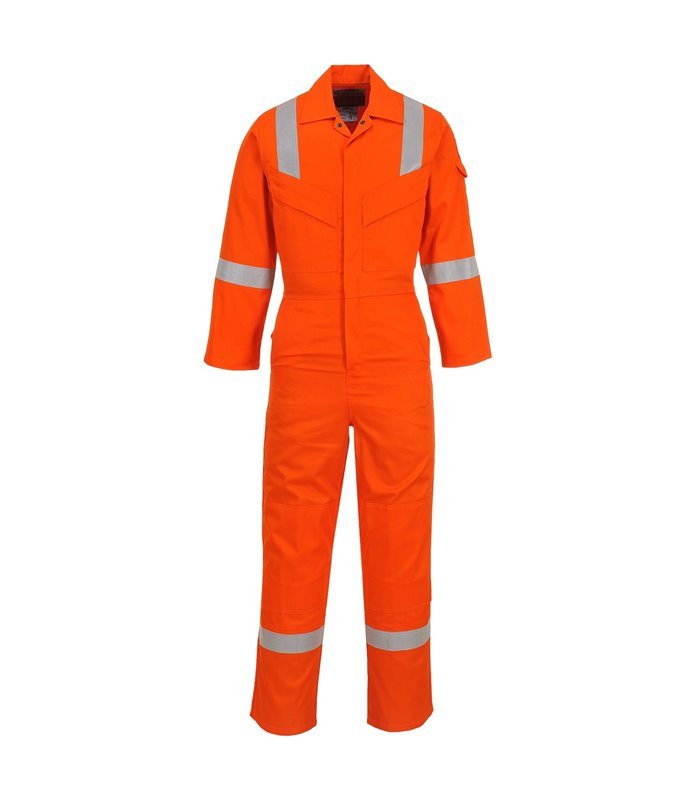 En11611 /11612 Standard Orange with Reflective Flame Retardant Overall Clothing