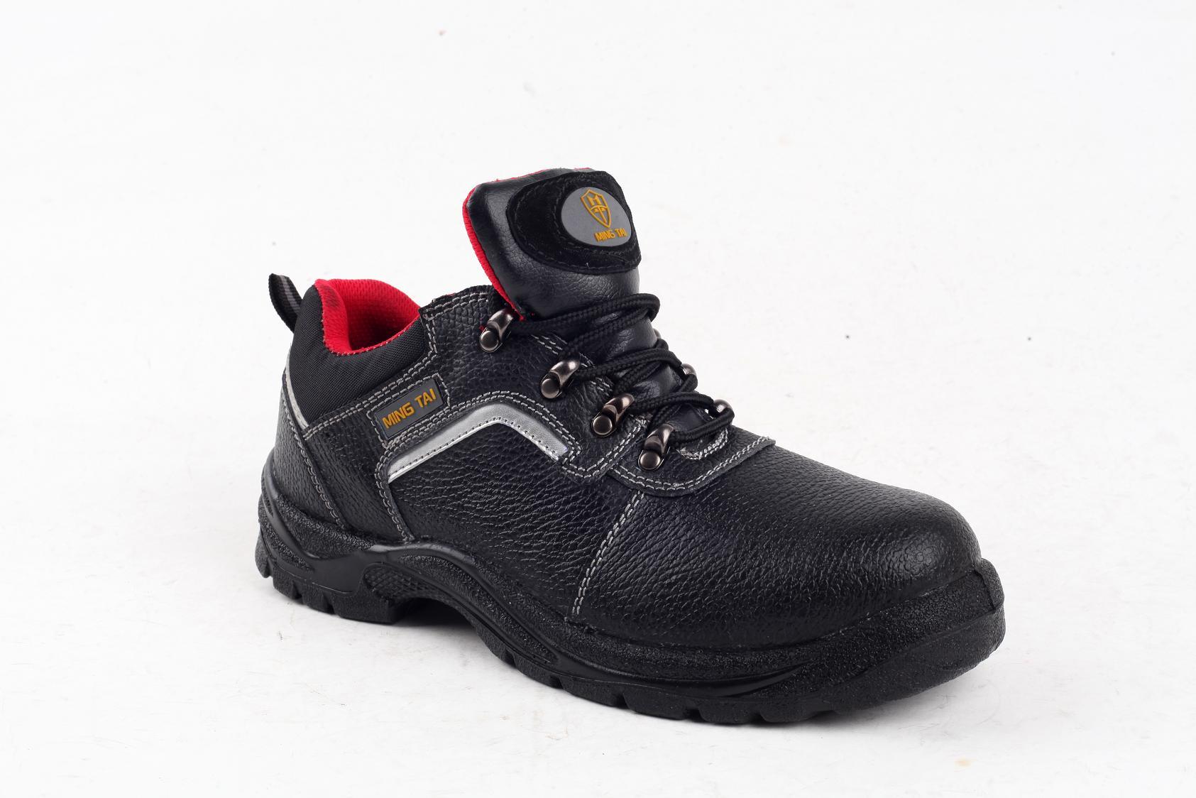 S1p Full Grain Leather/Cow Split Leather Safety Shoes Sy5011