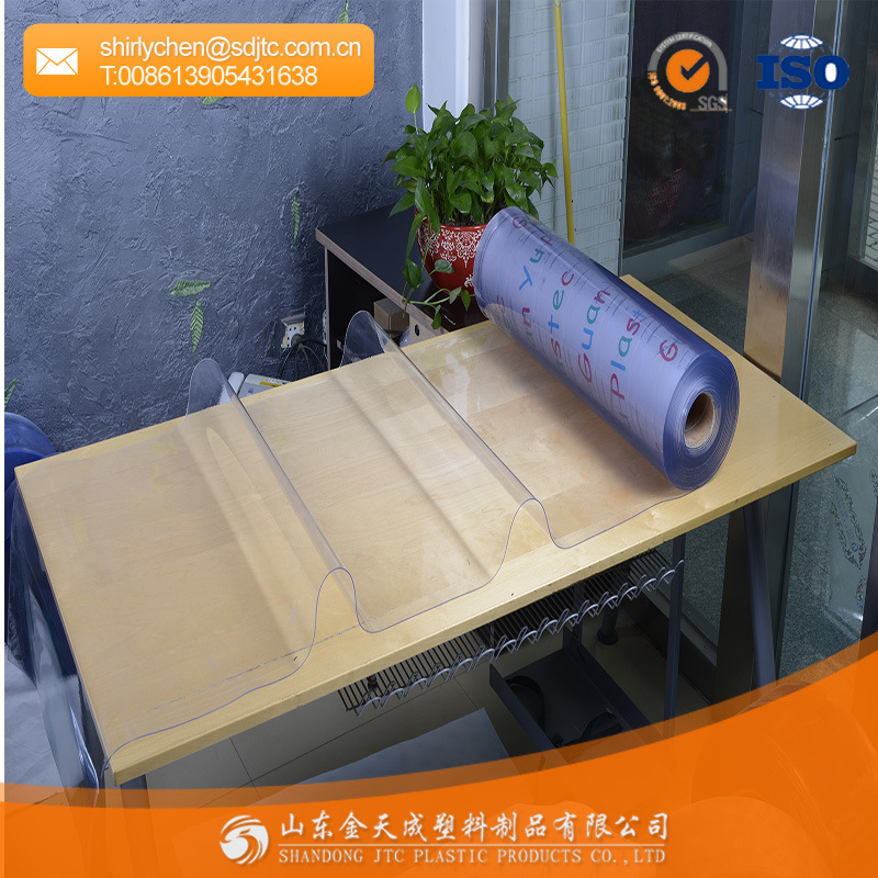 PVC Clear Tablecloth Sheet in Roll