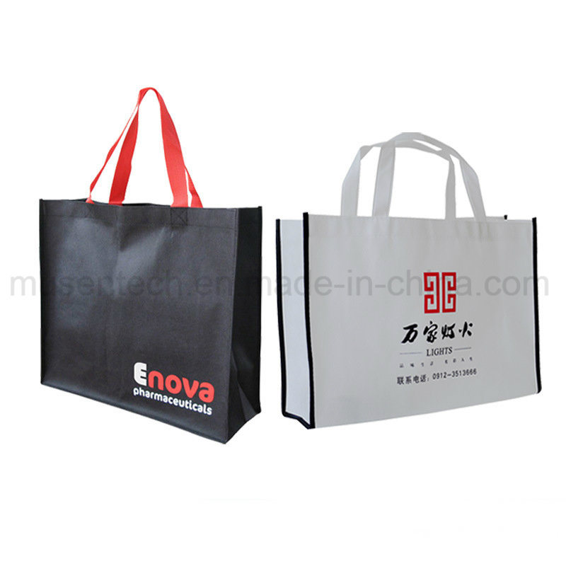 Printing Promotional Black Color PP Bags Nonwoven Bag Wholesale