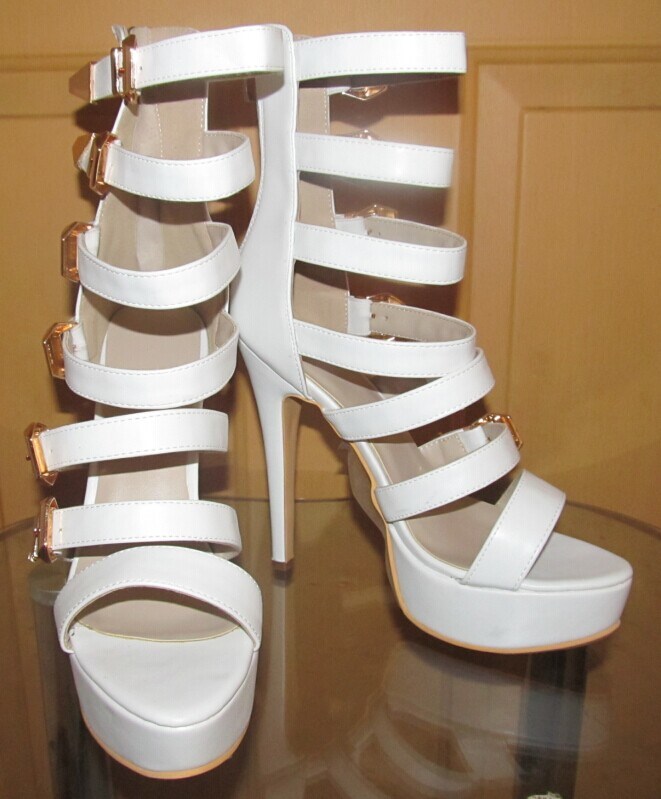 Fashion High Heel Summer Ladies Sandals (HCY02-1693)