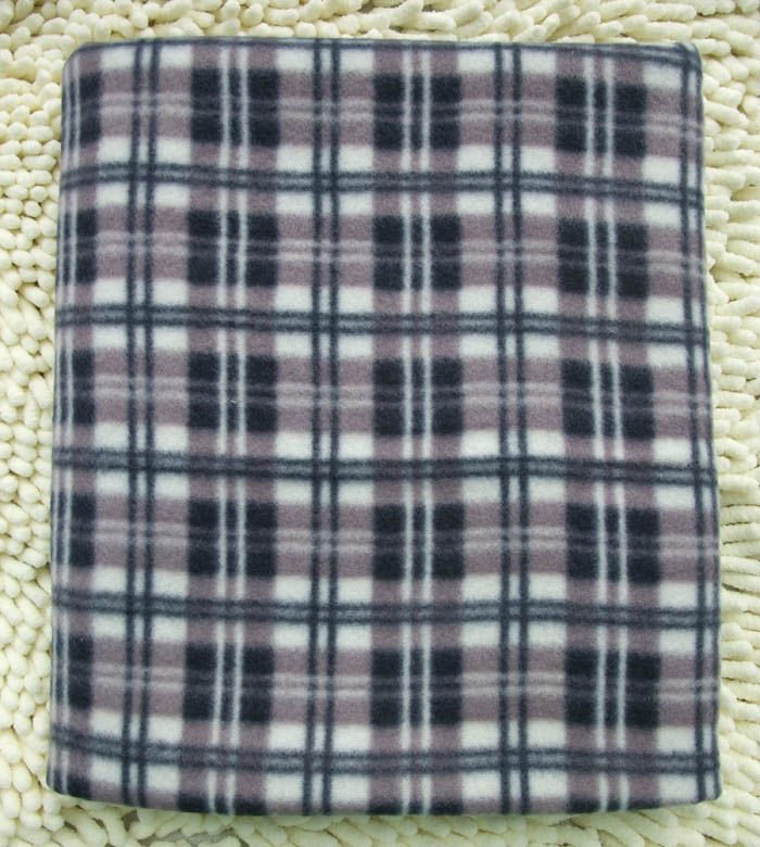 Polyester Travel Blanket with Throw Lap Blanket Fluffy and Warm