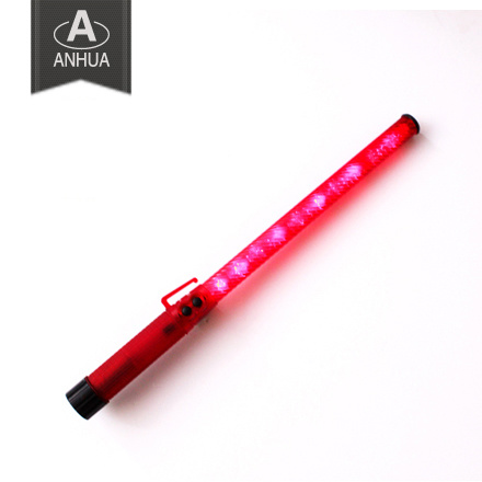 Rechargeable Red Flashing LED Traffic Baton