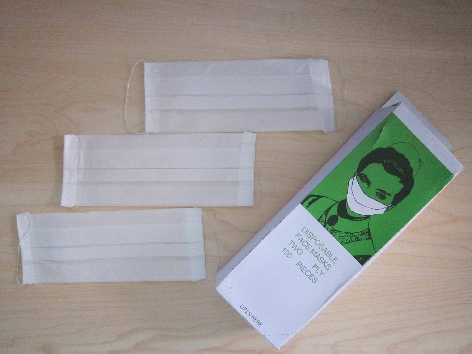 Xiantao Hubei MEK Disposable 2-Ply Paper Mask