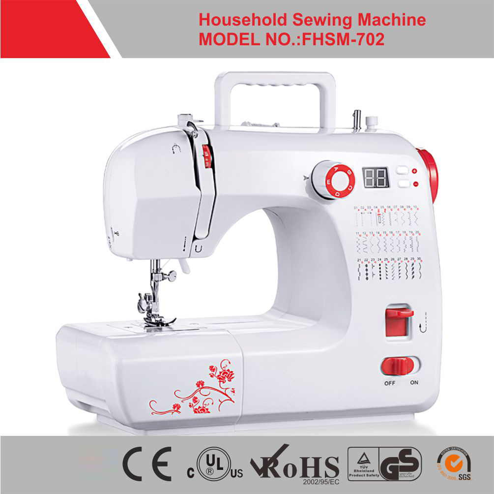 Computerized Embroidery Household Multi-Function Sewing Machine with 30 Stitch Patterns