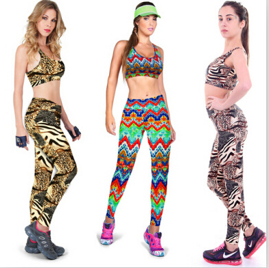 2015 New Fashion Women Sport Yoga Pants and Bras (46897)