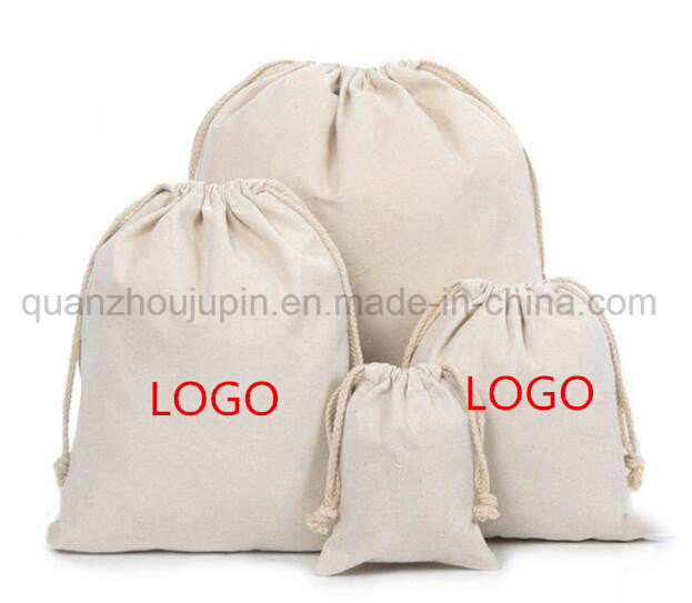 OEM Hot Sale Linen Gift Storage Drawstring Bag