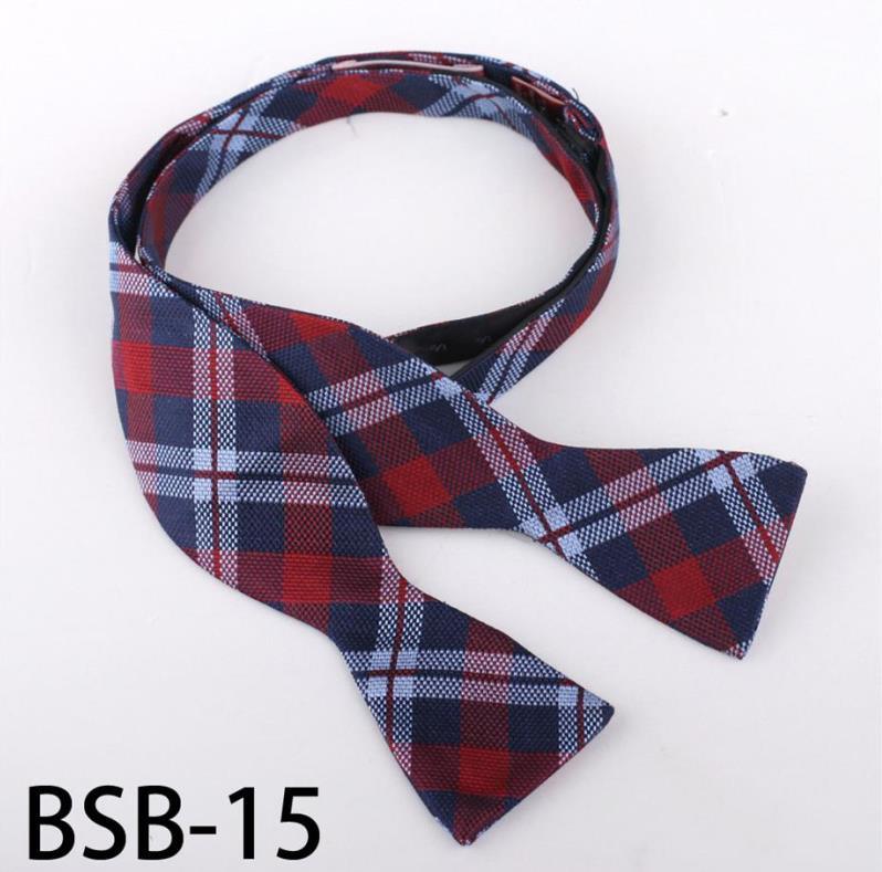Men's Fashionable Silk /Polyester Self Bowtie (Bsb-15)