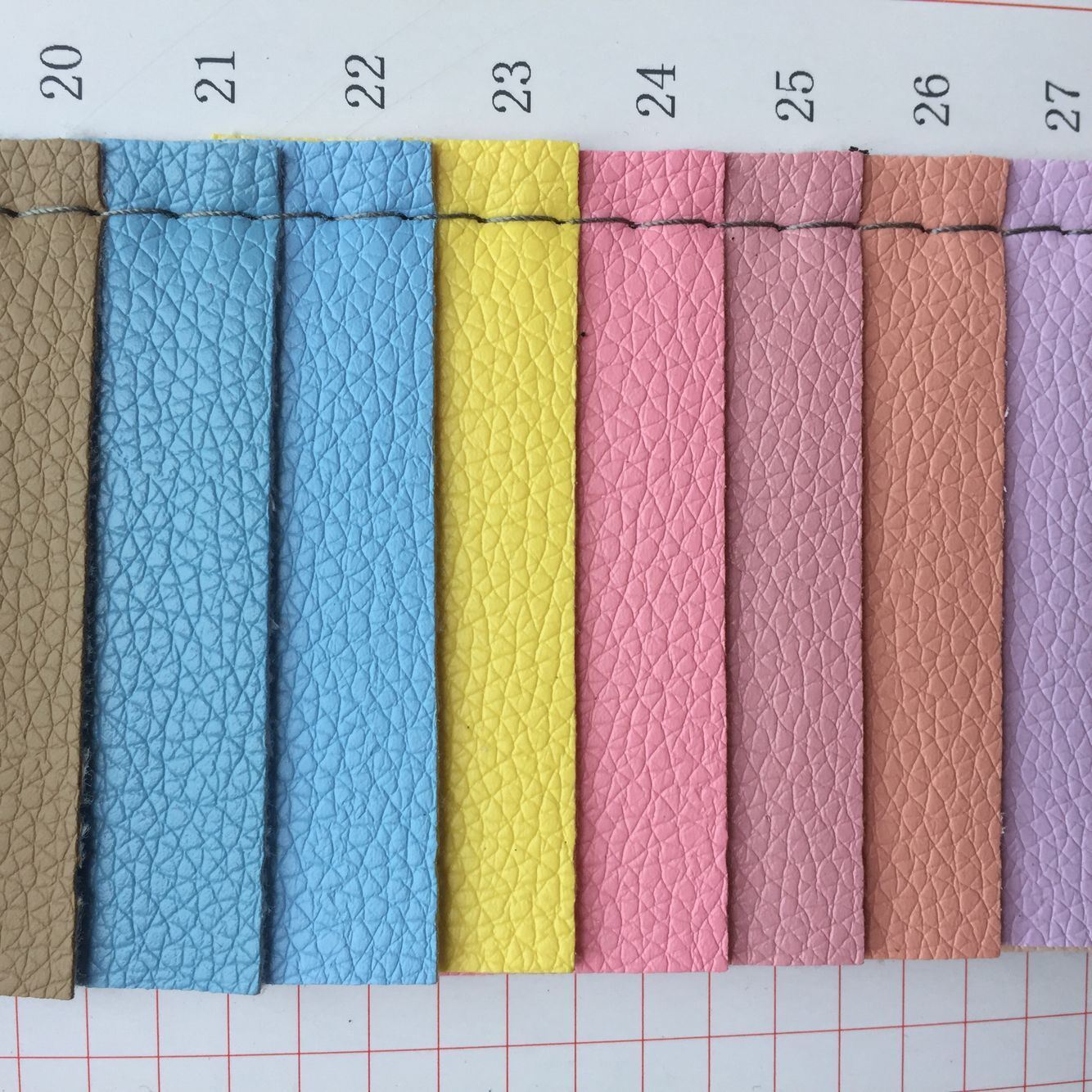Lychee PVC Leather for Making Bags