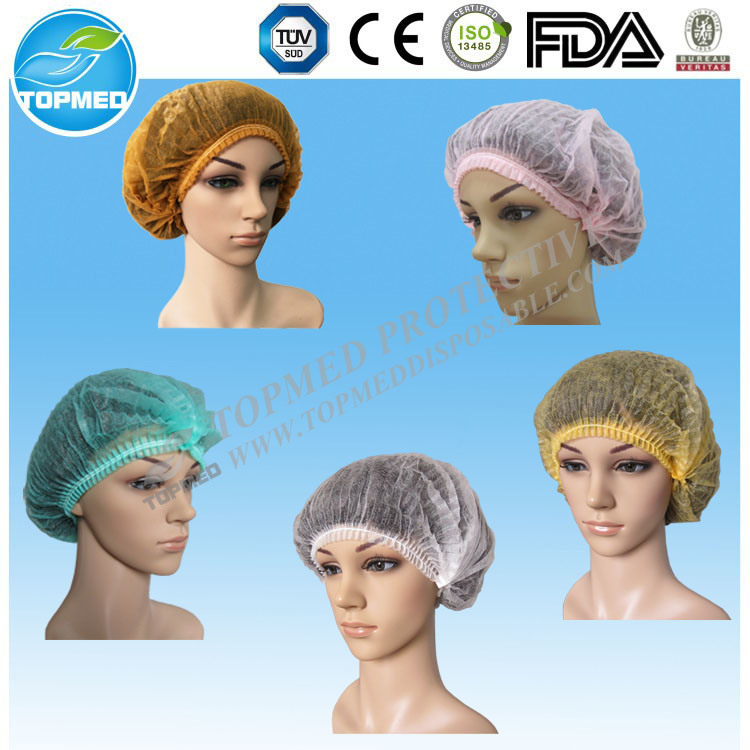 Disposable White Blue Green Pink Orange Red Clip Cap for Hospital