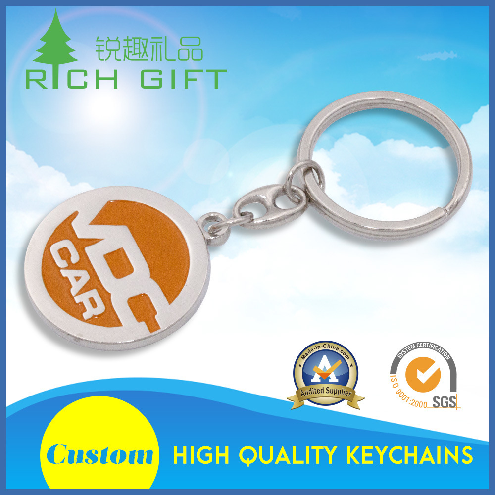 Free Design Factory Price Car Pattern Metal Gift Keychain