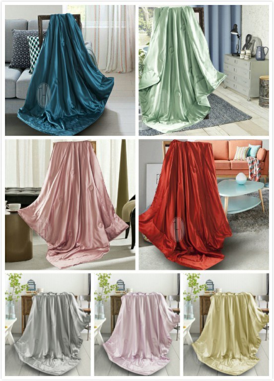 Taihu Snow Silk Oeko-Tex Elegance Soft Summer Silk Throw Blanket Quilt