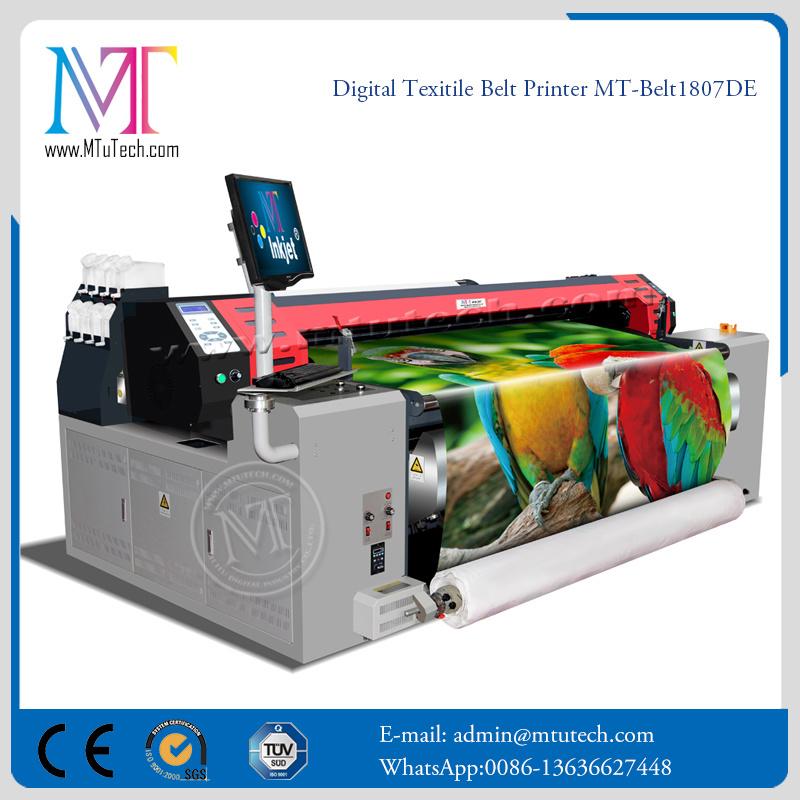 1.8 Meters Digital Textile Printer Belt Printer for Silk Pajamas Inkjet Printer
