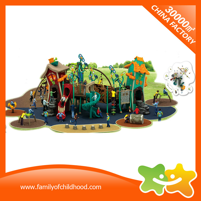 Quality-Assured Custom Made Kid Plastic Playground Sets