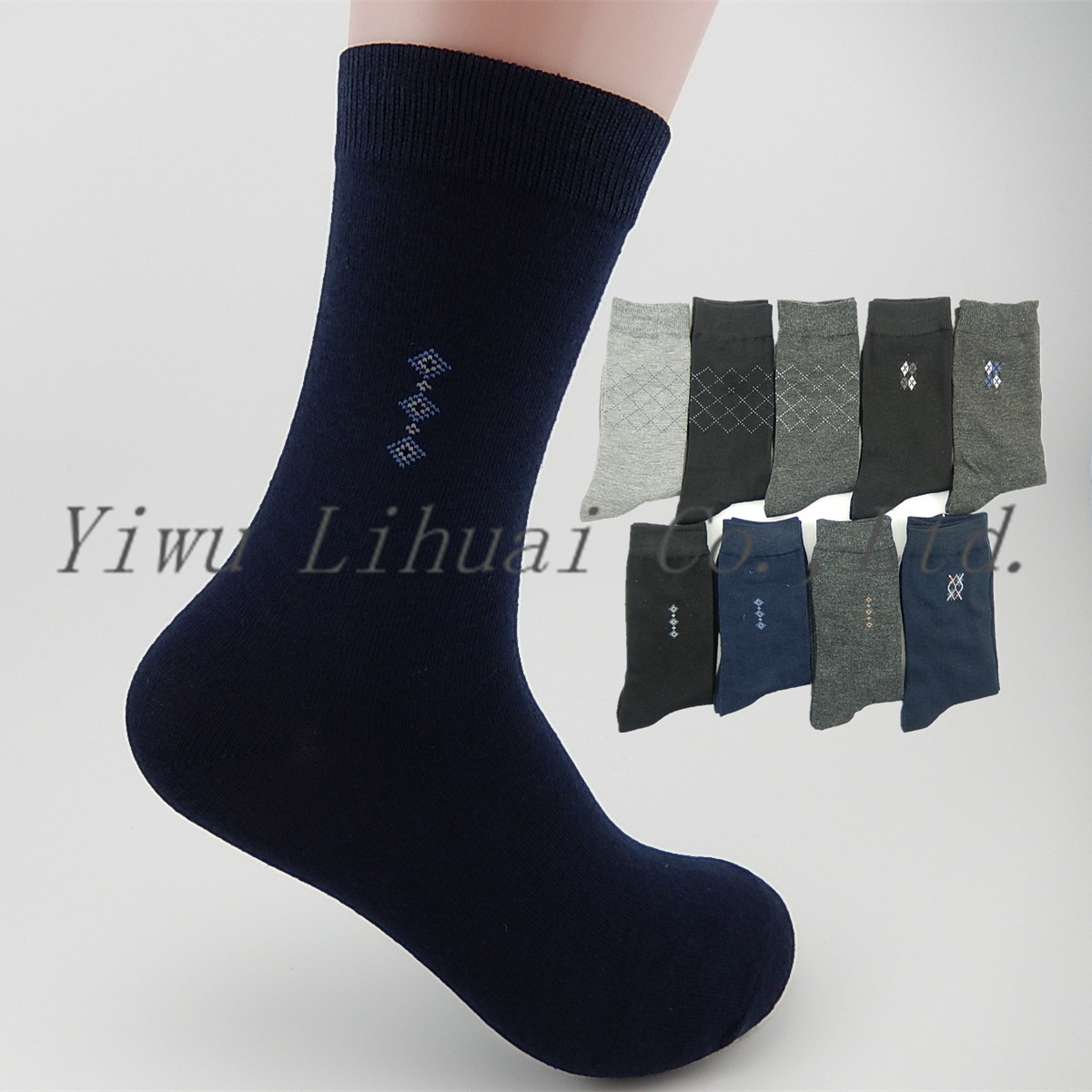 2018 Hot Selling Men's Adults' Business Crew Middle Socks