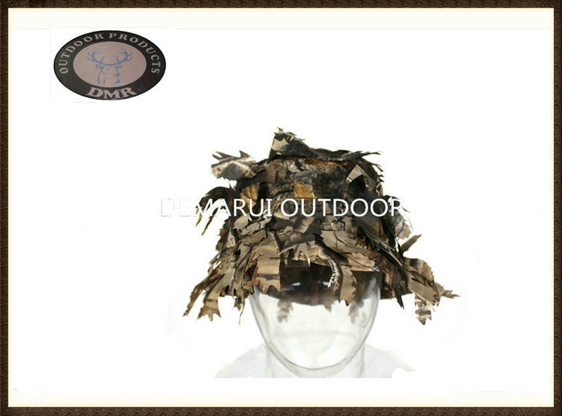 3D Leaf Camouflage Cap for People to Go Hunting