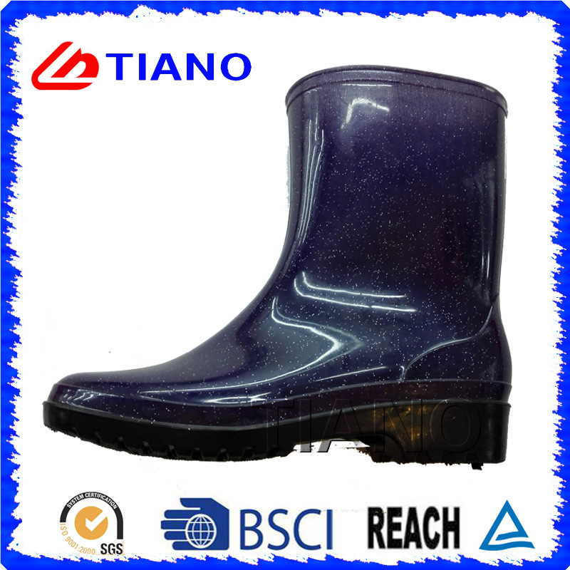 Shining Fashion Comfortable PVC Rain Boots for Children (TNK70014)