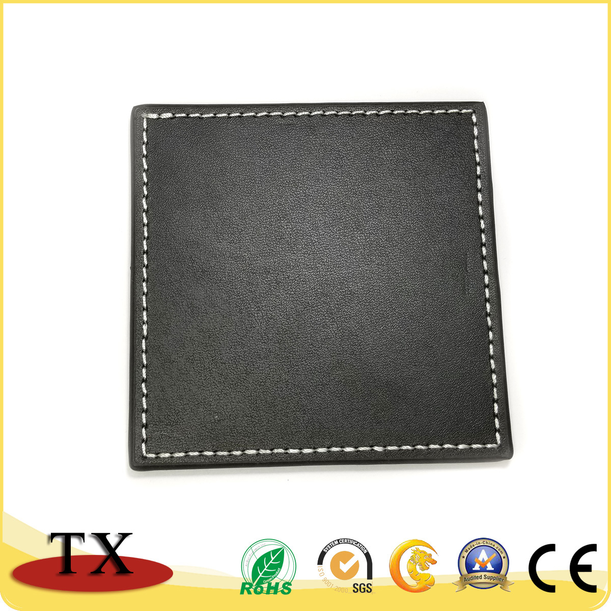 High Quality Kinds of Leather Mug Mat and Cup Coaster