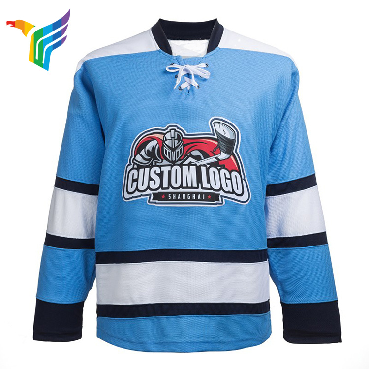 Jinfucai Sport Dye Sublimated Printed Hockey Jerseys