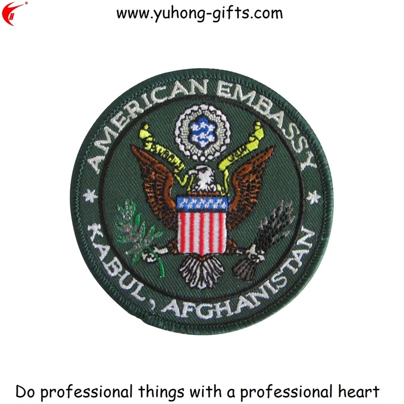 Hot Sale Custom Embroidery Patch Embroidery Badge (YH-EB051)