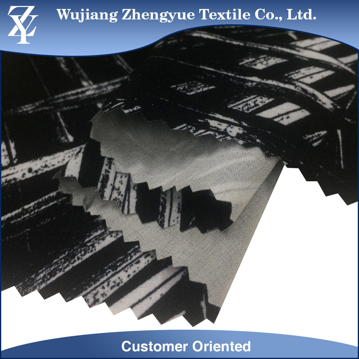 Printed 4 Way Stretch 95% Polyester 5% Elastane Garment Fabric