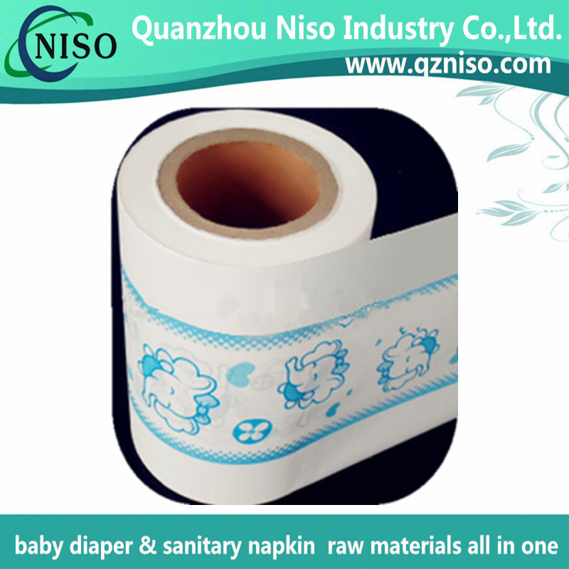Soft Laminating PE Film for Adult Diaper Raw Materials with SGS