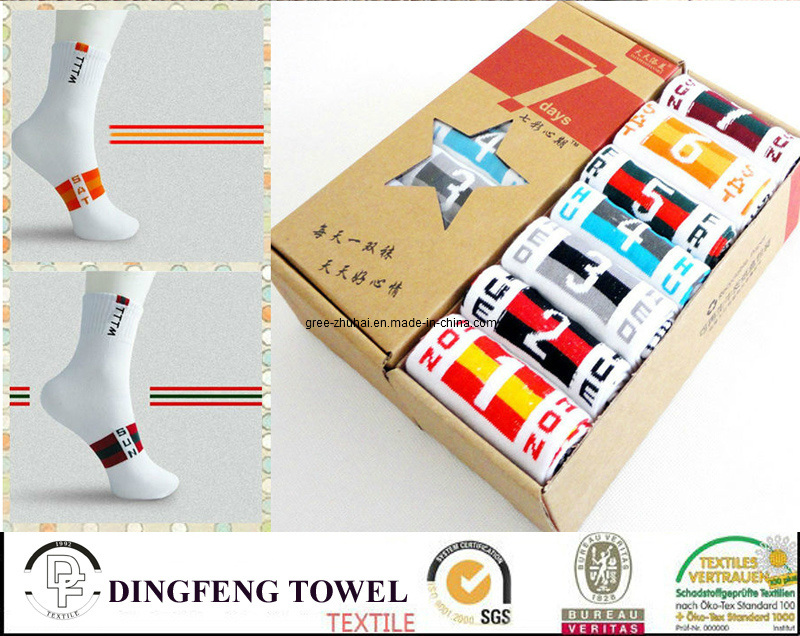 Anti-Bacterial Itch Free Ankle Cotton Week Day Sock