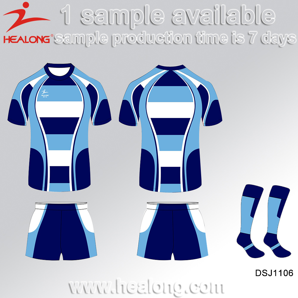 Custom Rugby Jersey Sublimation Sport Wear