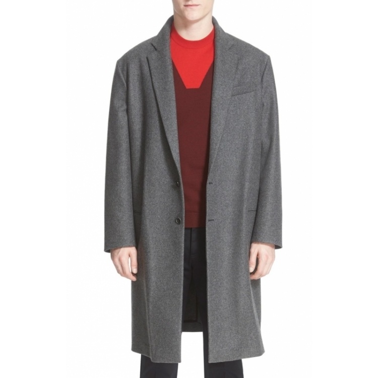 Latest Design Custom Fashion Wool Mens Winter Coat