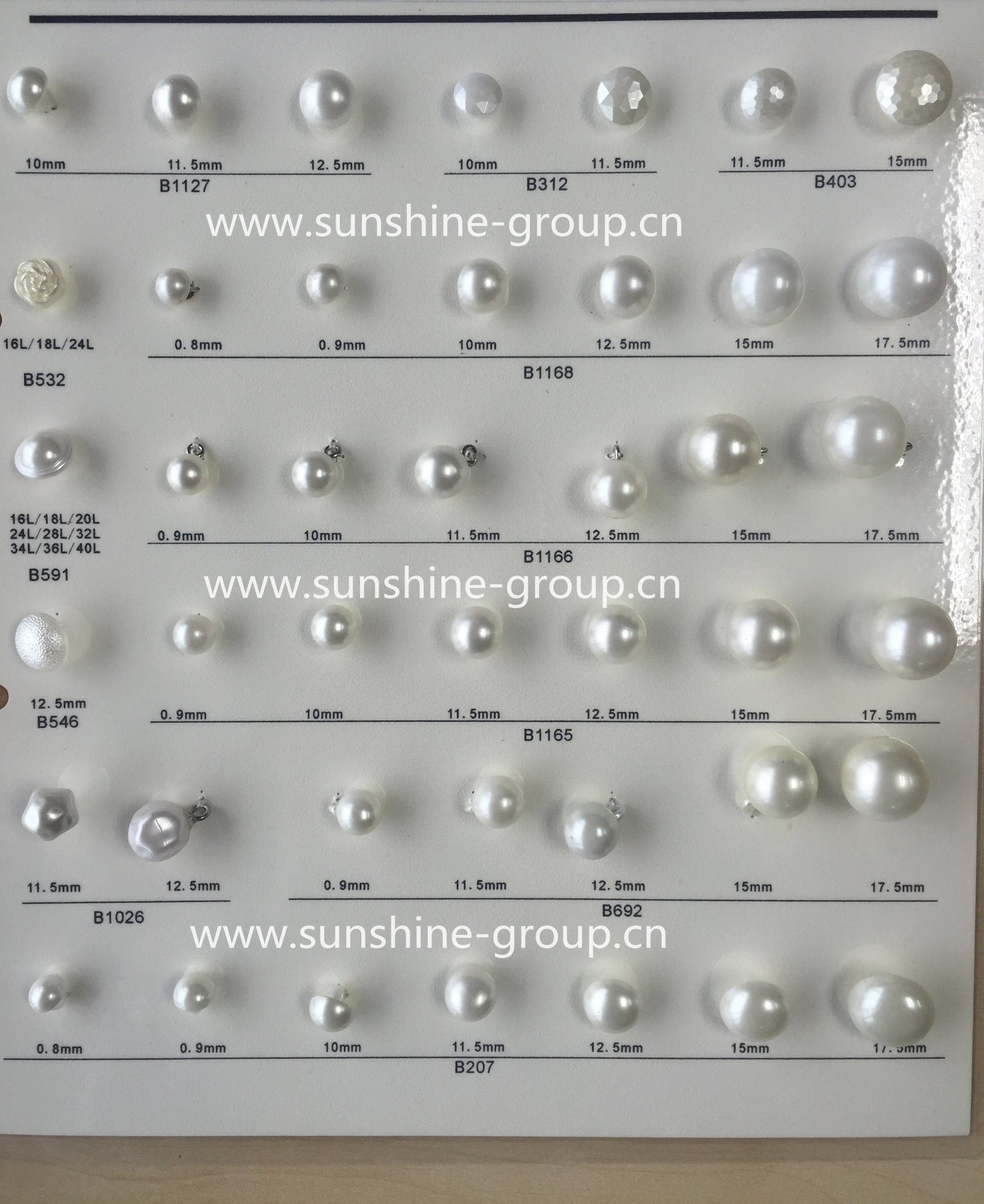 Hot-Selling Imitation Pearl Button Good Quality