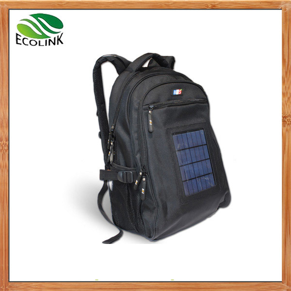 Black Solar Bab Bag/Backpack for Traveling/Laptop/Sports