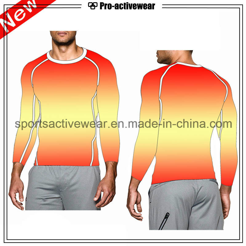 Free Sample OEM Compression Clothing Sport Men T Shirt
