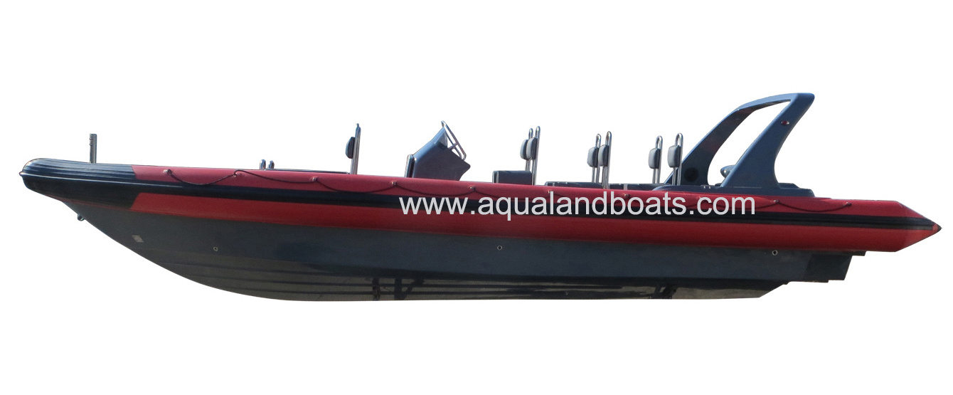 Aqualand 8feet-35feet Military Rib Boat/ Rigid Inflatable Rescue Patrol Boat/Dive/Motor Boat (rib1050)