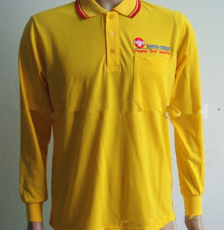 100% Polyester Moisture Wicking Working Polo Shirt Uniform Factory
